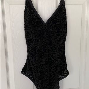 Aerie velvet body suit